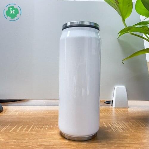 350ml Wholesale Stainless Steel Holder Vacuum Thermos Blank 17oz Beer Cola Soda Slim Tall Can Cooler Sublimation Tumbler