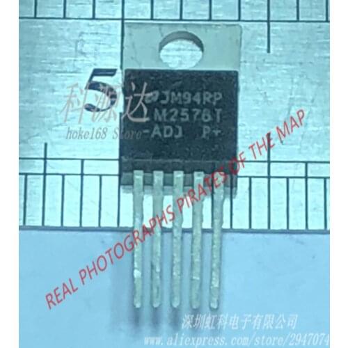 5pcs/lot LM2575T-ADJ LM2576T-ADJ TO220-5 In Stock