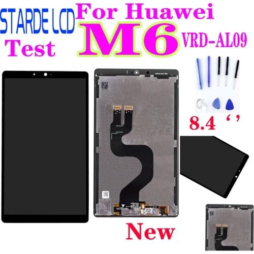 8.4 "For Huawei M6 VRD-W09 Lcd Display Touch Screen Digitizer Assembly 100% Test M6 Screen Replacement