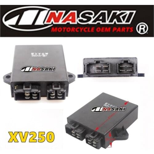 Free shipping NASAKI motorcycle parts King Prince 250 for yamaha XV250 QJ250-H XV125 motorcycle ignition CDI