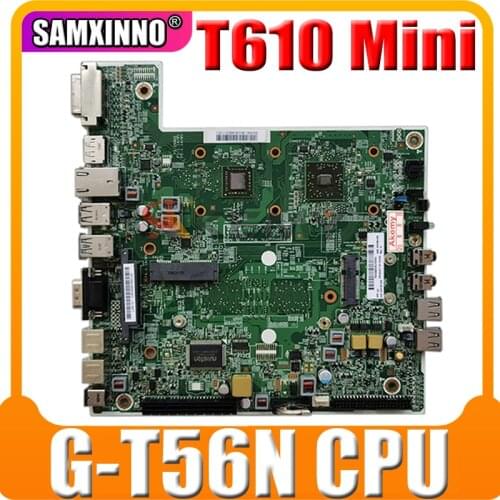 For HP T610 Mini Motherboard With AMD G-T56N 1.6GHZ CPU 675186-005 11042-3 48.3GG02.031 DDR3 100% Tested Fast Ship
