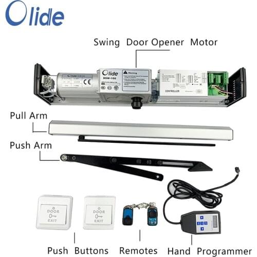 Electric Auto Swing Door With Push Pull Arms