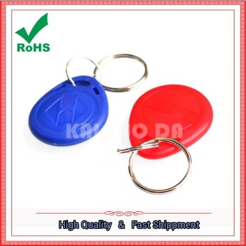 EM41D00 I card key ring access control RF sensor card red and blue matching 125K RFID reader module