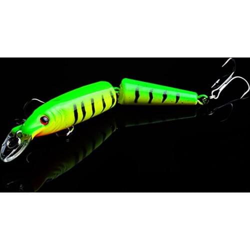 1pcs Fishing Lures Wobblers 10.5cm 9g Artificial Multi Jointed Sections Bait Crankbait Fake Fish Fishing Accessories Minnow