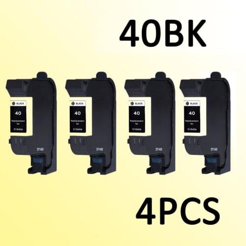 4pcs 51640A ink cartridge compatible for40 for 40 D2680 F4240 F4280 F4440 F4480 F4435 D5560 F4580 All-in-One Printer
