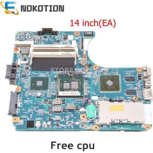 NOKOTION A1794327A MBX-224 M961 1P-0106J01-8011 MAIN BOARD For SONY Vaio VPCEA VPC-EA Laptop motherboard HD 4500 gpu Free cpu