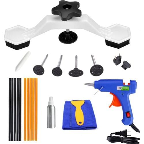 Pops a Dent Puller Bridge Dent Repair Tools Kit Paintless Dent Repair Remover for Auto Body Motorcycle Refrigerator Washer