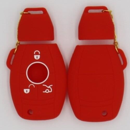Silicone Car Key Case Smart Remote Control Fobs Protector Cover Skin For Mercedes Benz A E C R CL GL CLK SLK Sprinter Viano Vito