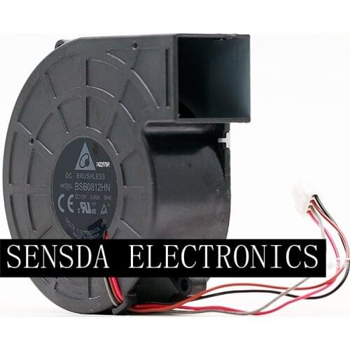 Projector blower for DELTA BSB0812HN 12V 0.60A 4-wire 4pin Original New Projector Centrifugal Turbo Blower Cooling Fan
