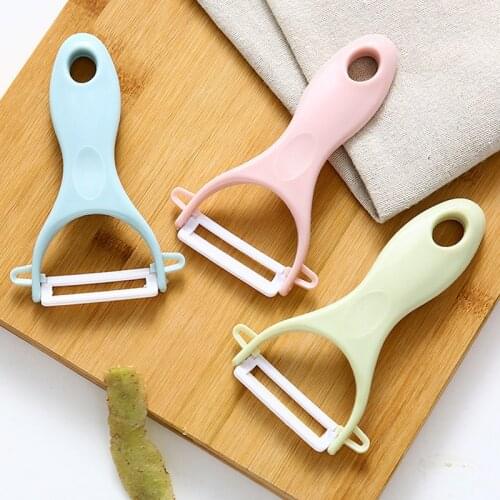 1pc Ceramic Vegetable Fruit Potato Peeler Cutter Household Ceramic Gadget Peeling Portable Home Kitchen Tools Accessories