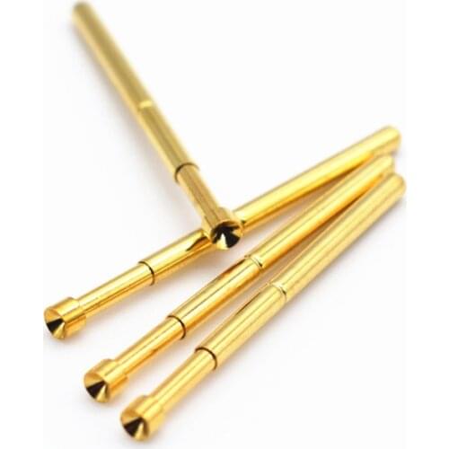 100PCS / Package PA125-A2 Cup-shaped Head Brass Test Needle Needle Tube 2.02MM Length 33.35mm Spring Test Pin
