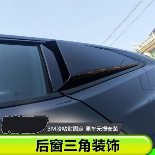 2021 Suitable For Zl1 Camaro Bumblebee Refits Rear Triangle Vent Window Shutter Decoration