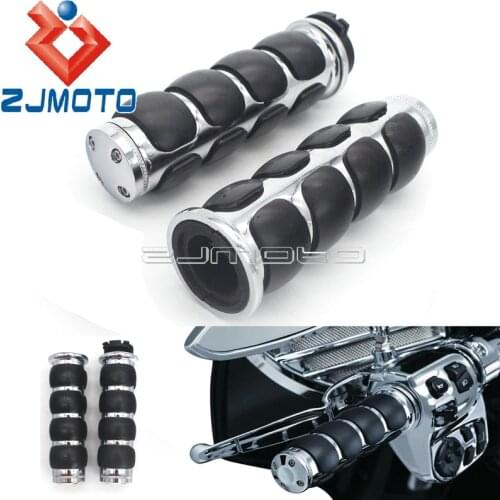 25mm 1" Aluminum Dual Throttle Cables Motorcycle Accessories Hand Grips Universal For Harley Honda Kawasaki Yamaha Hand Grips