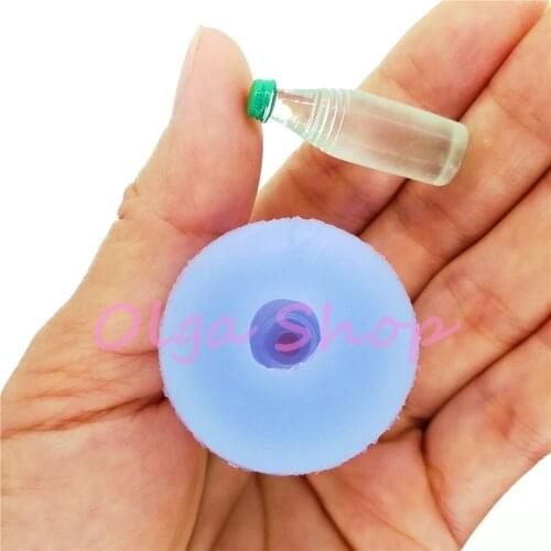 PYL920 3D Bottle Silicone Mold Fondant Decoration Resin Art Miniaturesweets Doll House Food Safe Oven Safe 30.9mm x 9.4mm