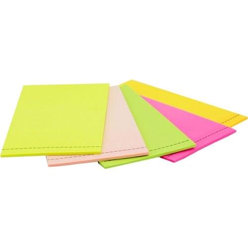 4A Sticky Full Adhesive Notes 5 1/3 x 3 Inches Stationery Kawaii Planner Stickers Cute Notepad Self-Stick Note 4A 305 Full Glue