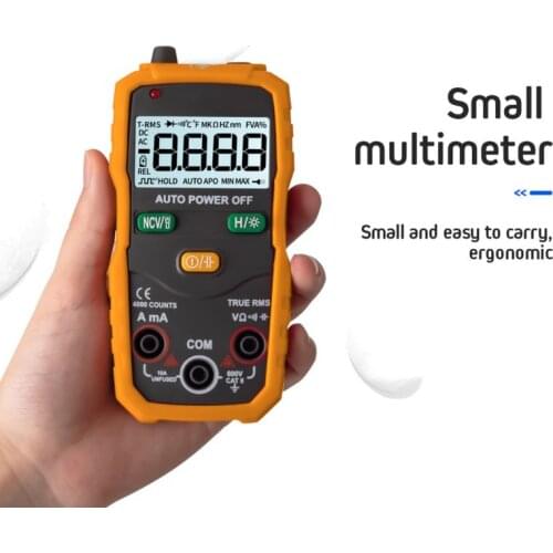 XL830L Digital Multimeter Handheld LCD Backlight AC/DC Ammeter Voltmeter Resistance Transistor Ohm Tester Meter Multifunction