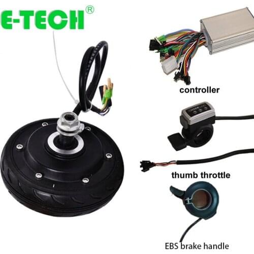 CE approved 5" 5inch gearless 24v 250w hub motor wheel kits for scooter