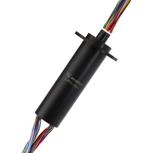 Multi-Channels And Low Torque Capsule Slip Ring With 2 Amps Per Circuit And Low Electrical Noise For Medical Equipment