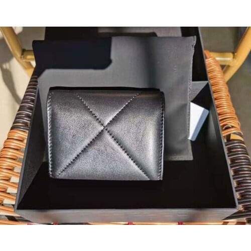 Fashion goat skin Women Wallets TOP quality Fastener Hasp Genuine Leather Wallet Female Purse Clutch Women Wallet Coin Purse