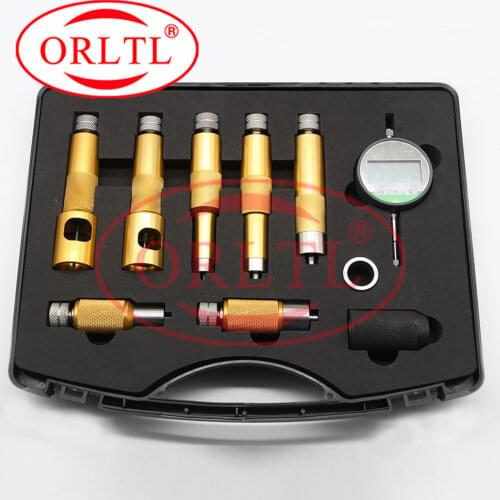 Common Rail Injector Valve Measuring Tool Kit For Bosch And For Denso Diesel Injector Valve Storke Measuring Tool
