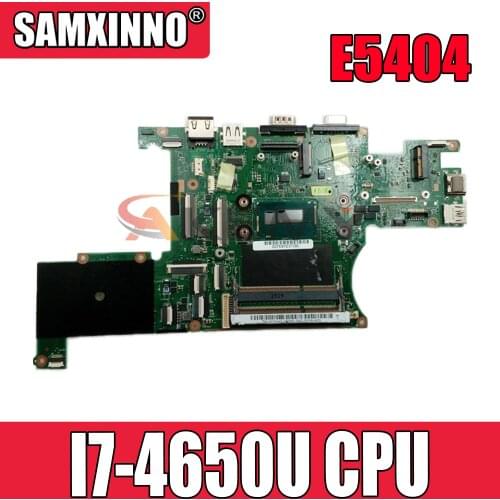 Original Laptop motherboard For DELL Latitude 14 ruggde E5404 E7204 Mainboard 0X5VFR CN-0X5VFR COMBO SR16H I7-4650U CPU