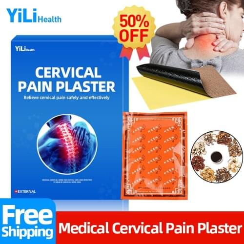Neck Pain Relief Medical Care Plaster Patch Treatment Rheumatic Arthritis Bone Cervical Spine Joint Sore Counterpain Patches