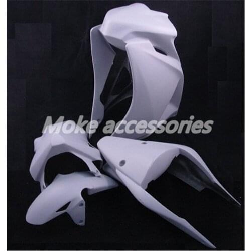Fiberglass Racing Full Fairing Kit For cbr250 2011 2012 2013 2014 Motorcycles Glossy white Cowlings