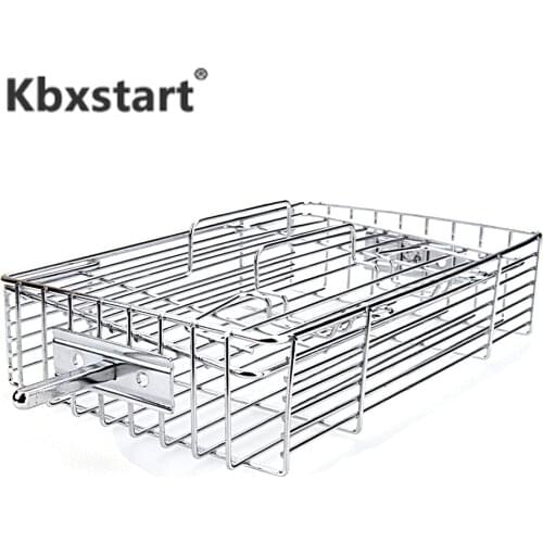 Empty Grid BBQ Bracket Air Fryer Cooker Accessories Barbacoa Grill Rack Microwave Oven Rack High Chassis Fried Shelf Barbecue