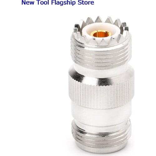 RF Coaxial Adapter UHF Female To N Female PL259 SO239 UHFTo N Jack Connector