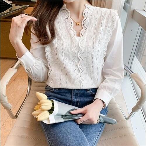 Shan liao Yi White Blouses