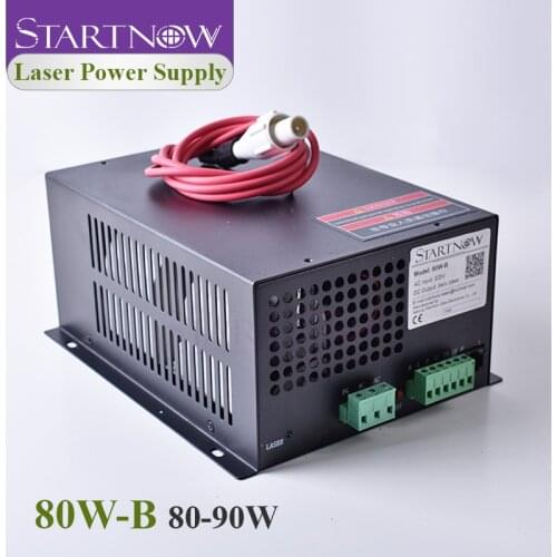 Startnow 80W-B CO2 Laser Power Supply 90W With Network Port 70W 80W Watt MYJG-80 110V 220V Laser Engraving Cutting Machine Parts