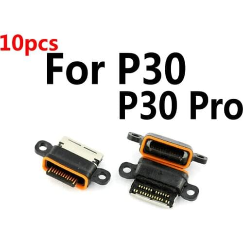 10PCS New Micro USB Plug Charging Port Connector Socket For Huawei P30 Pro