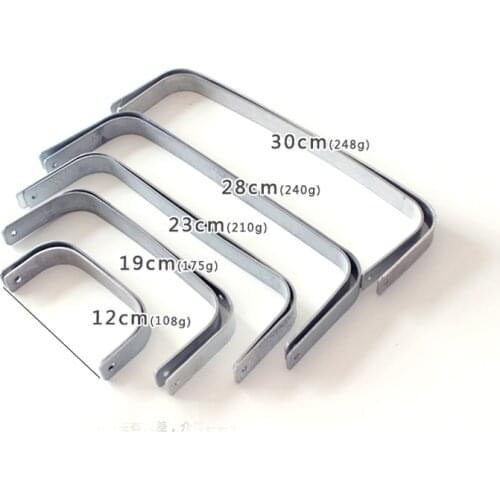 12/19/23/28/30/40 cm Doctor Purse Frame Handmade Bag Parts Screw In Purse Frames