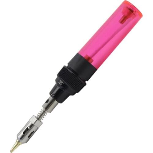 3 In 1 Mini 1300 Celsius DIY Butane Gas Welding Soldering Iron Welding Pen Burner Torch Tip Tool Electronics Soldering Iron Pen