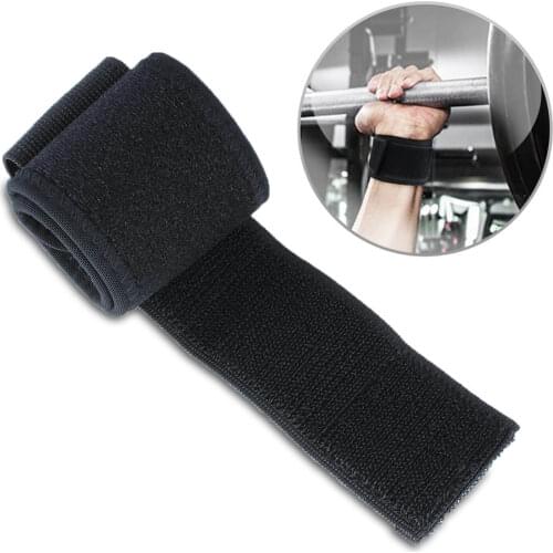 2pcs Weight Lifting Wristbands Sport Protective Gym Fitness Basketball Teennis Powerlifting Wrist Brace Support Strap Adjustable