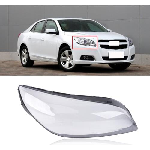 CAPQX For Chevrolet Malibu 2012 2013 2014 Front Headlamp Lid Lampshade Headlight Head Lamp Shade Light Shell Cover