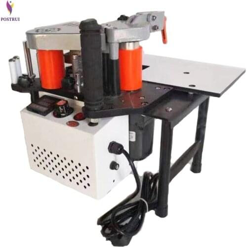 Woodworking Edge Banding Machine No speed regulation Mini Manual Wood Cutting Pvc Curved Straight Edge Machine Manual break