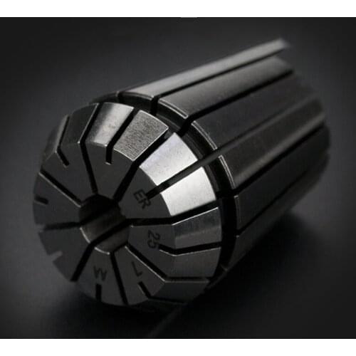 ER25 Collet Wholesale Metal Hard Steel Spindle Lathe Spring Collet For Winding Machine