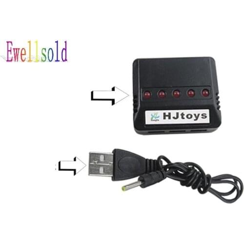 Ewellsold X5C X5 X5SW X5SC RC RC quadcopter RC drone 3.7V Li-polymer Battery 5 in1 charger box Free shipping