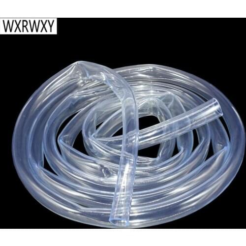 1 inch flexible garden hose 30mm White transparent expandable garden irrigation hose watering water pipe 5m