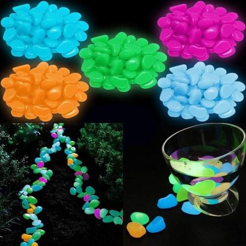 Glow In The Dark Toys Garden Rocks For Walkways Garden Path Patio Lawn Garden Yard Outdoor Decoration Stones