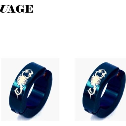 UAGE Ear Cuff Clip Earrings For Men Without Piercing Male No Pierced Clip on Earrings No Hole Women Earring Cuffs