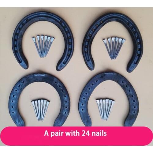Genuine Horseshoe Horse Charms Ordinary Speed Shoes Distribution Nails Training Training Horse Racing Supplies Horseshoes