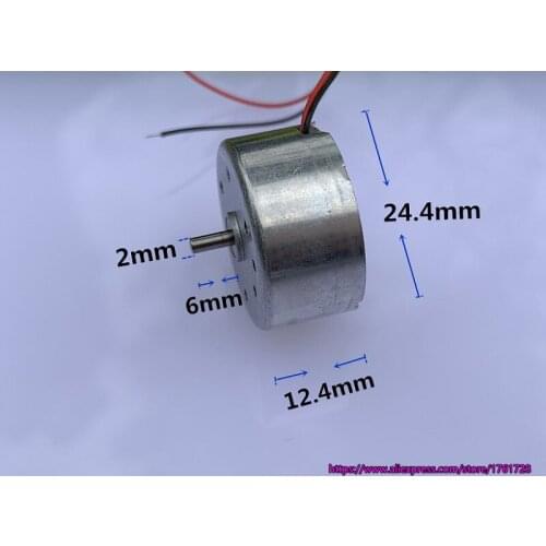 Brand new 300 micro DC motor 3V~6V RF-300EA metal brush for DVD low noise motor