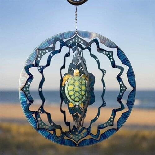 Outdoor Gardening Decoration Rotating Iron Color Windmill Kindergarten Villa Garden Courtyard Decoration Ornament Windmill Villa