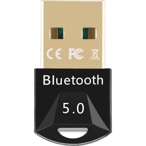 5.0 Bluetooth-Compatible Adapter USB Transmitter for PC Computer Receptor Laptop Earphone Audio Printer Data Dongle Receiver
