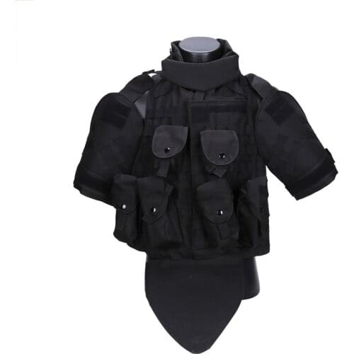 Tactical Vest Military Combat Armor Vests Mens Tactical Hunting Vest Army Adjustable Armor Outdoor CS Training Vest Airsoft