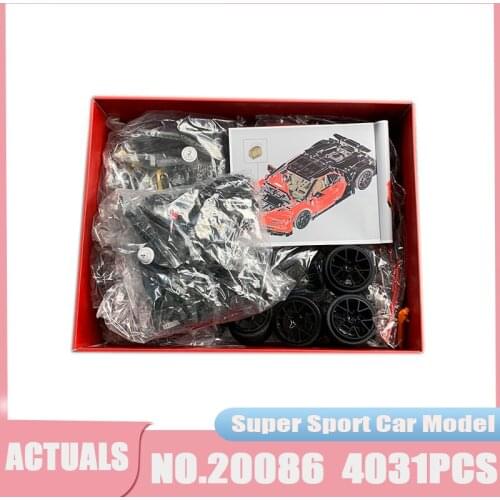 High-Tech Series Super Sport Racing Car Model 20086 Building Blocks Educational Toys For Children Birthday Present Gifts