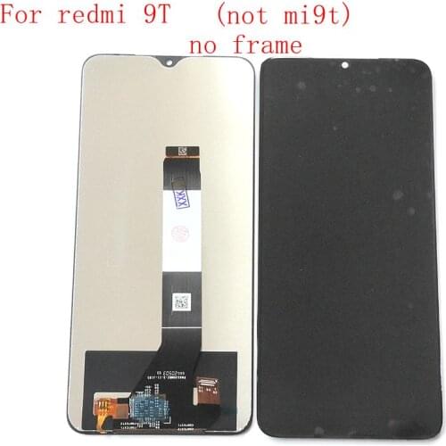 For Xiaomi Redmi 9t Lcd Screen Display WIth Touch Glass DIgitizer Assembly Replacement Parts J19S M2010J19SG
