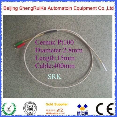 2.8*15*400mm Ceramic Pt100 Element